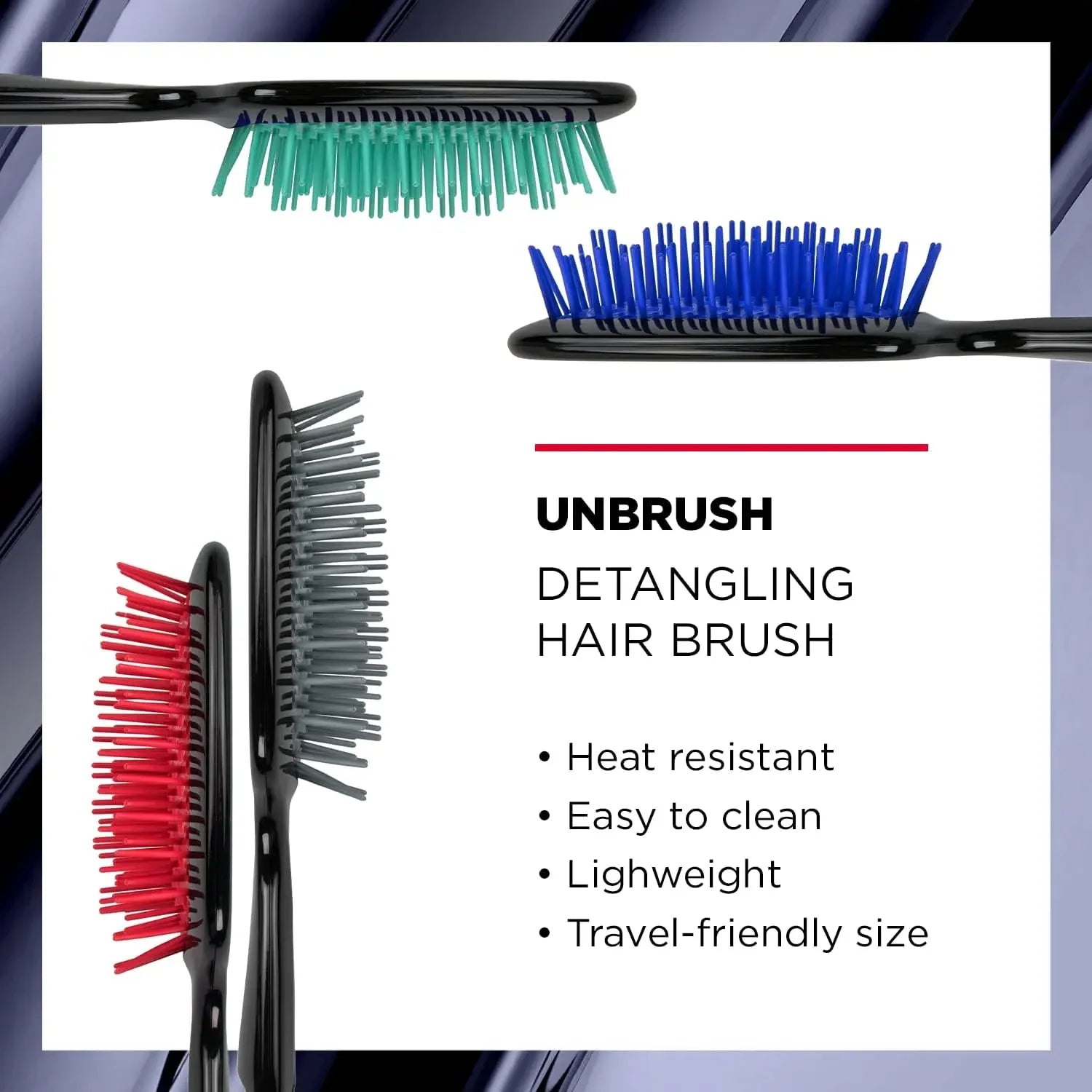 FHI HEAT Unbrush Hair Comb Hairbrush 1PC